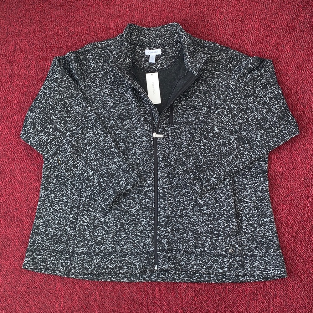 Calvin Klein Zip Up Jacket - 2X/2G/2TG